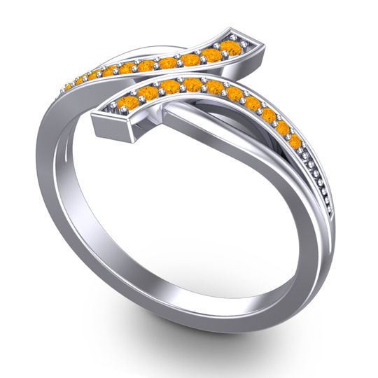 Simple Pave Yukta Ring