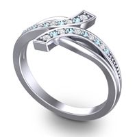 Simple Pave Yukta Ring