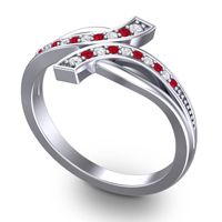 Simple Pave Yukta Ring