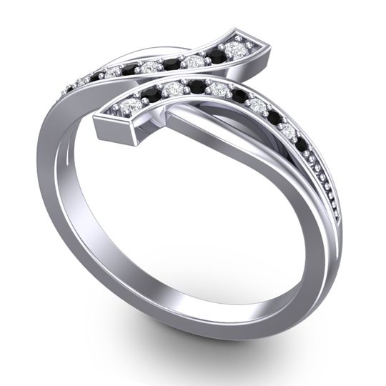 Simple Pave Yukta Ring