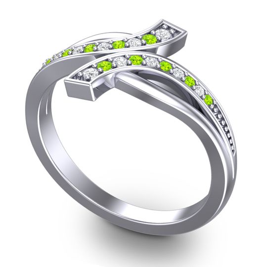 Simple Pave Yukta Ring