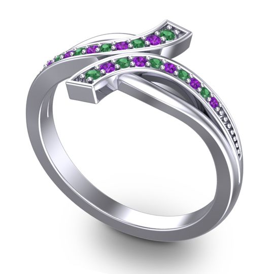 Simple Pave Yukta Ring