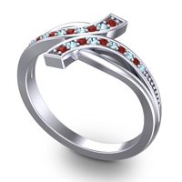 Simple Pave Yukta Ring