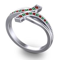 Simple Pave Yukta Ring