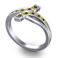 Simple Pave Yukta Ring