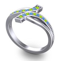 Simple Pave Yukta Ring