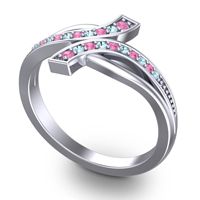 Simple Pave Yukta Ring