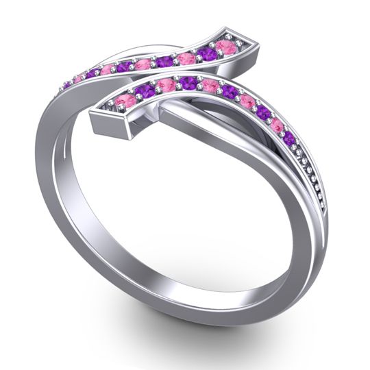 Simple Pave Yukta Ring