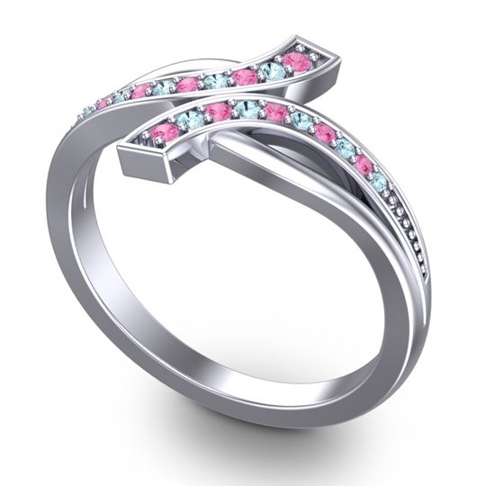 Simple Pave Yukta Ring