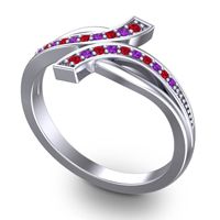 Simple Pave Yukta Ring