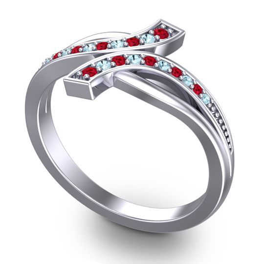 Simple Pave Yukta Ring