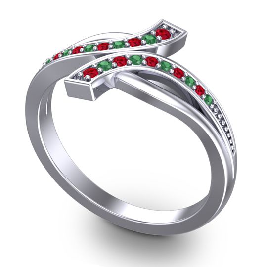 Simple Pave Yukta Ring