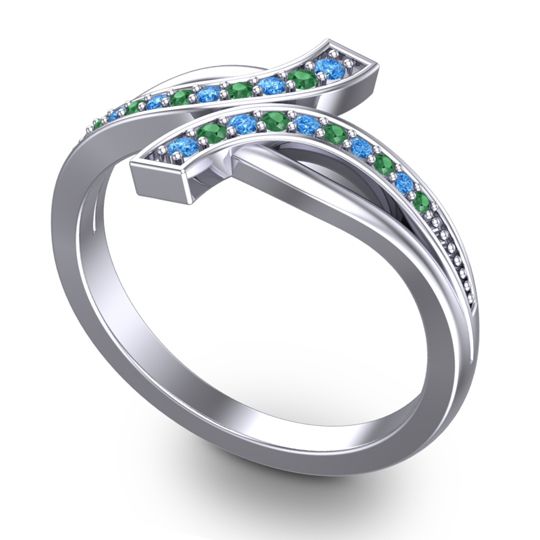 Simple Pave Yukta Ring