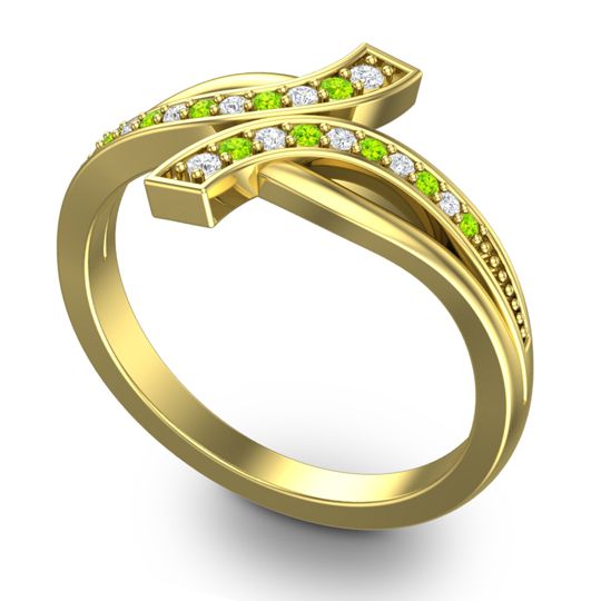 Simple Pave Yukta Ring