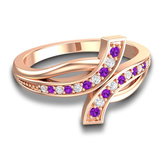 Simple Pave Yukta Ring
