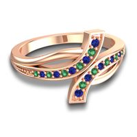 Simple Pave Yukta Ring