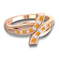Simple Pave Yukta Ring