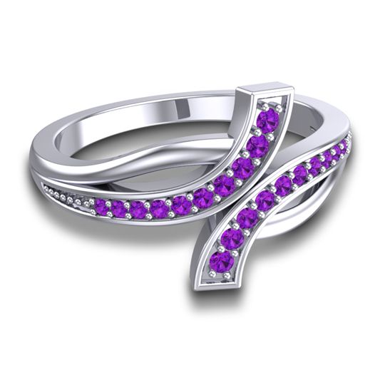 Simple Pave Yukta Ring