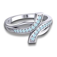 Simple Pave Yukta Ring