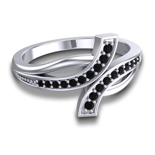 Simple Pave Yukta Ring