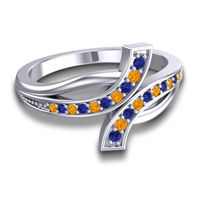Simple Pave Yukta Ring