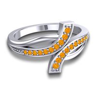 Simple Pave Yukta Ring