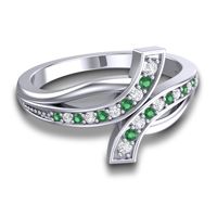 Simple Pave Yukta Ring