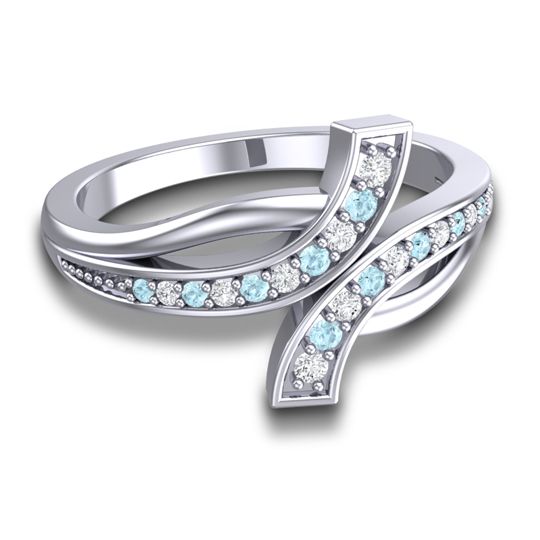 Simple Pave Yukta Ring