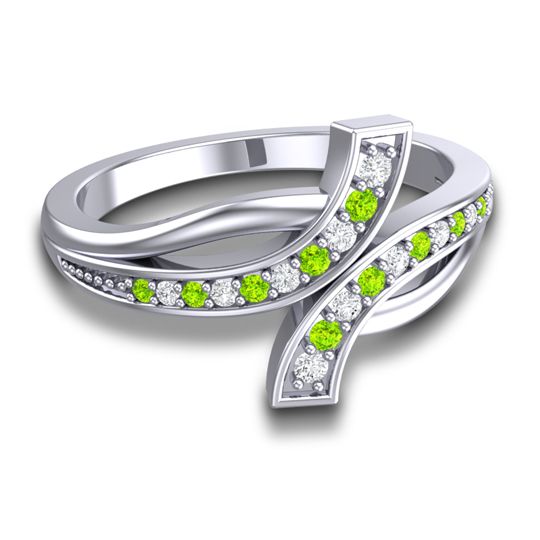 Simple Pave Yukta Ring
