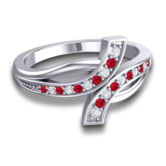 Simple Pave Yukta Ring