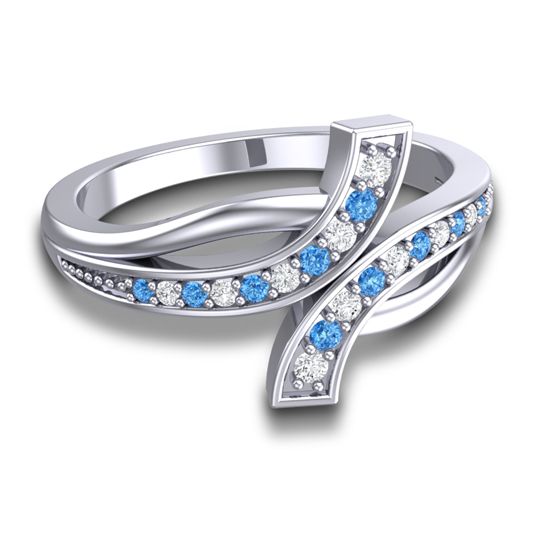 Simple Pave Yukta Ring