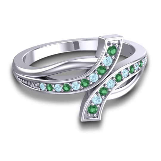 Simple Pave Yukta Ring