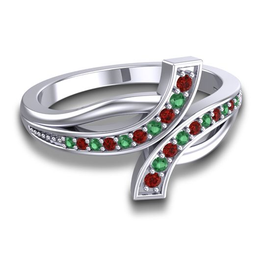 Simple Pave Yukta Ring