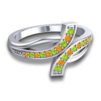 Simple Pave Yukta Ring