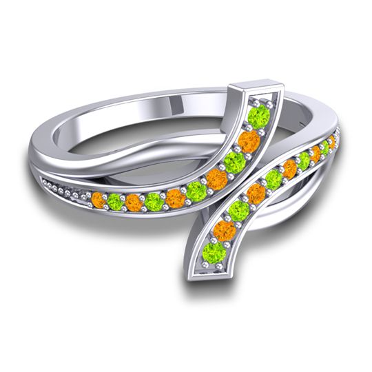 Simple Pave Yukta Ring