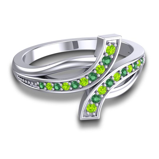 Simple Pave Yukta Ring
