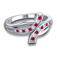Simple Pave Yukta Ring