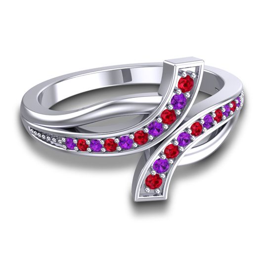 Simple Pave Yukta Ring