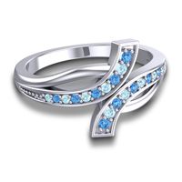 Simple Pave Yukta Ring