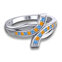 Simple Pave Yukta Ring