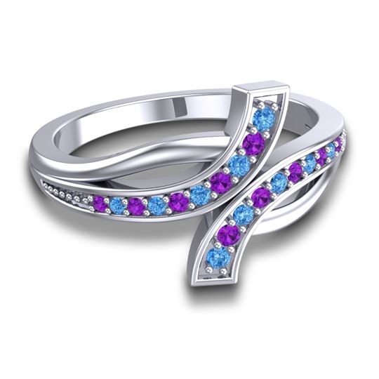Simple Pave Yukta Ring