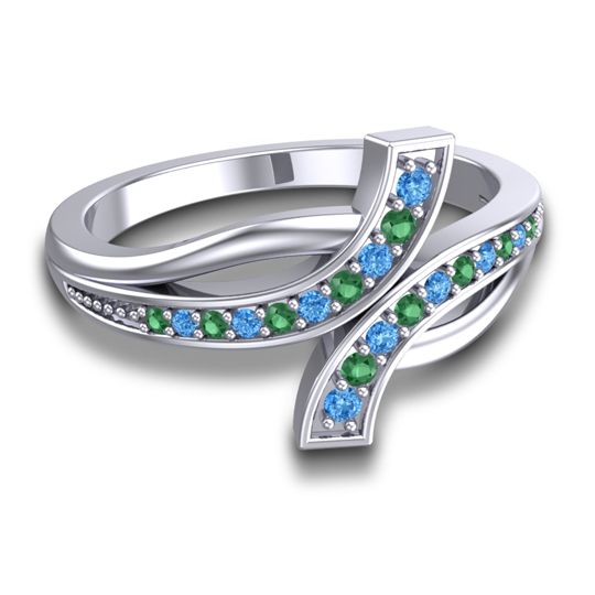 Simple Pave Yukta Ring