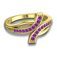 Simple Pave Yukta Ring