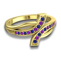 Simple Pave Yukta Ring