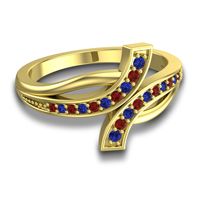 Simple Pave Yukta Ring