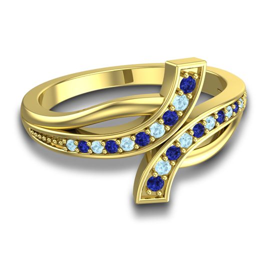 Simple Pave Yukta Ring