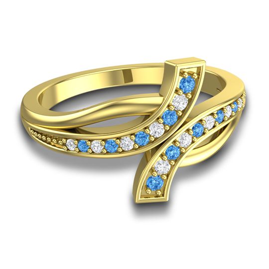 Simple Pave Yukta Ring