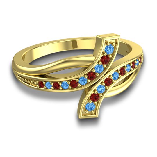 Simple Pave Yukta Ring