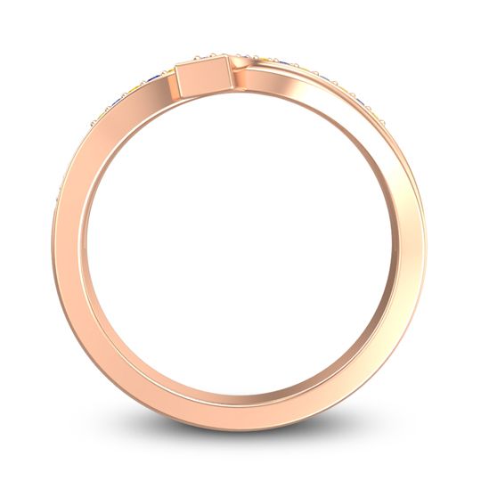 Simple Pave Yukta Ring