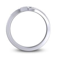 Simple Pave Yukta Ring